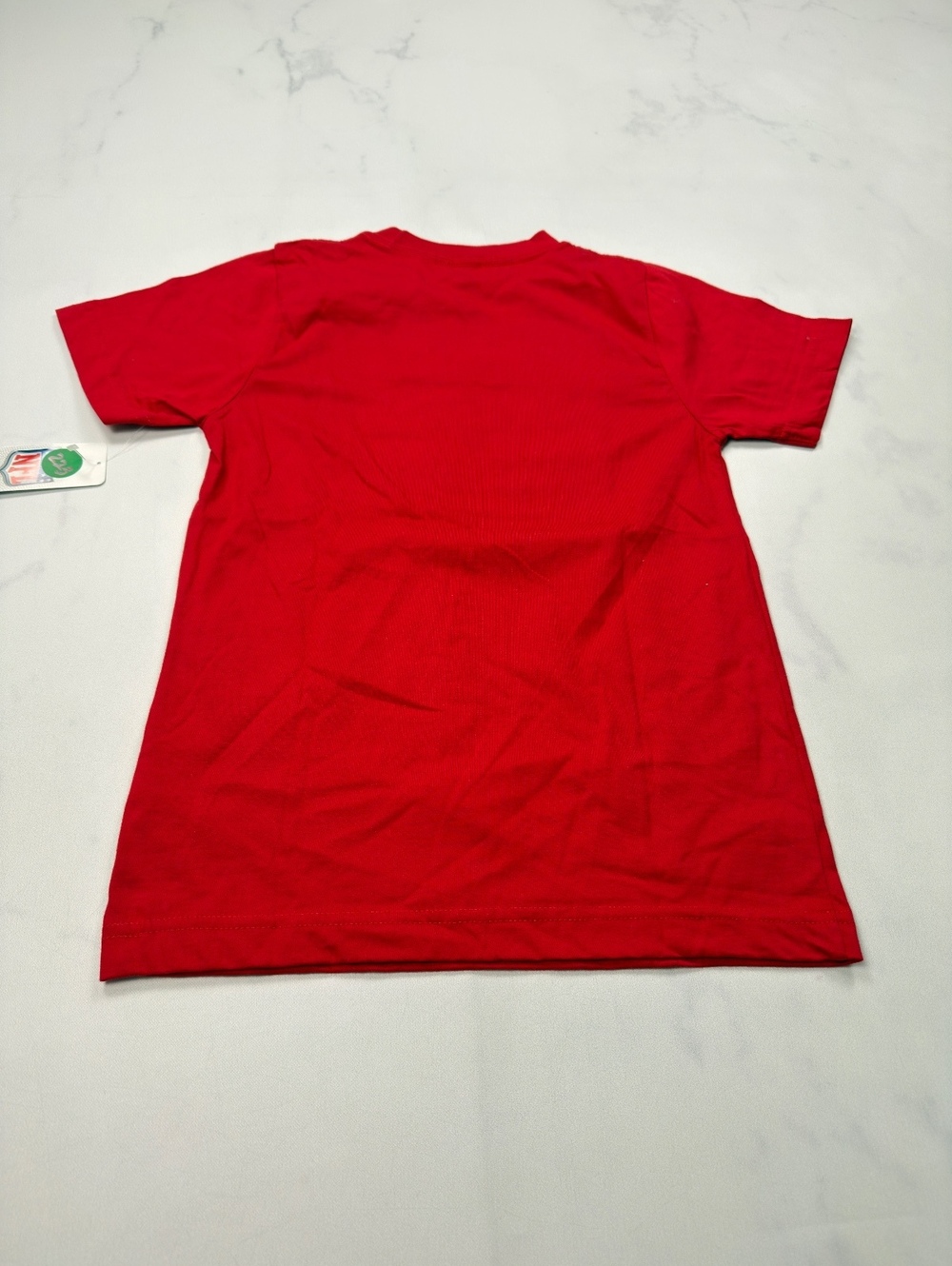 NFL Team Apparel Kansas City Chiefs Red Graphic T-Shirt - Boys S (6/7) NWT - Picture 2 of 5